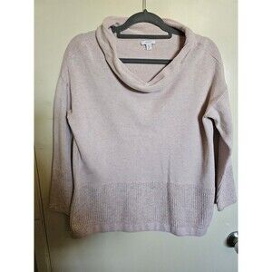 J. Jill Pure Jill Light Pink Cowl Neck Sweater‎ Size Medium Petite